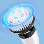 Electric Spin Scrubber, Bathroom Cordless Cleaning Brush Power Scrubber with  Replaceable Brush Heads, Electric Cleaning Brush