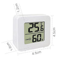 LCD Digital Thermometer Hygrometer Indoor Room Electronic Temperature Humidity Meter Sensor Gauge Weather Station For Home ﻿