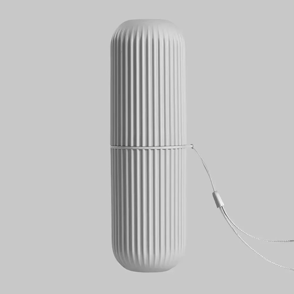 1Pc Portable Toothbrush Cup Bathroom Toothpaste Holder Storage Case Box Organizer Travel Toiletries Storage Cup New Creative 1Pc
