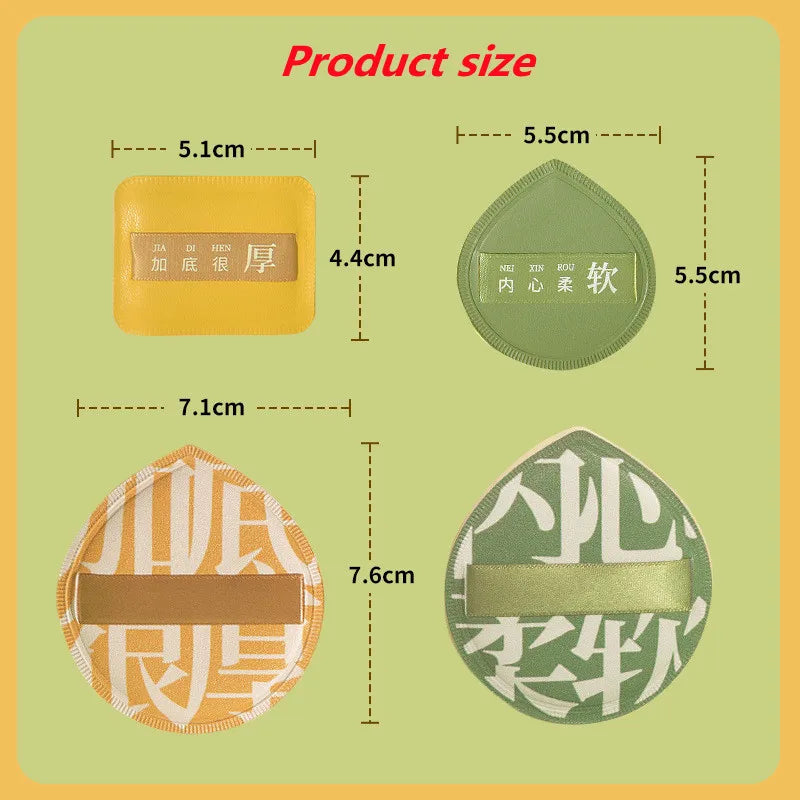 Super Thick Cosmetics Puff Large Size Concealer Foundation Sponge Cushions Wet Dry Use Face Beauty Makeup Puffs Tools XL