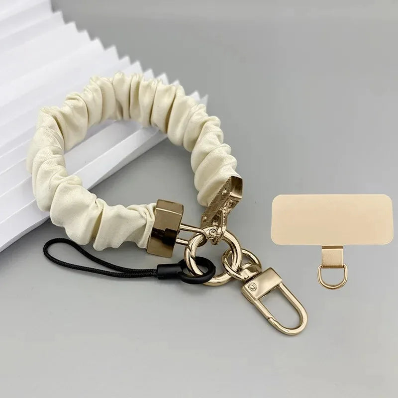 Fashion Women Phone Lanyard High‑Texture Decor Phone Chain Portable Anti‑Lost Mobile Strap for iPhone Smartphone