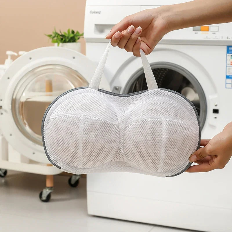 Fine Net Laundry Bag Clothing Care Washing Machines Dirty Laundry Basket Travel Shoes Mesh Bags Woman Bra Clothes Organizer