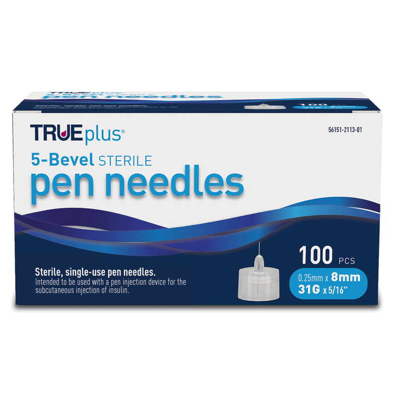 TRUEPLUS 5BEV PEN ND 31GX6MM 100