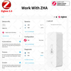 IP65 Zigbee Sensor Temperature Humidity Sensor Zigbee Hub Required workwith HA Home Assistant Alexa Yandex ZHA Zigbee2MQTT