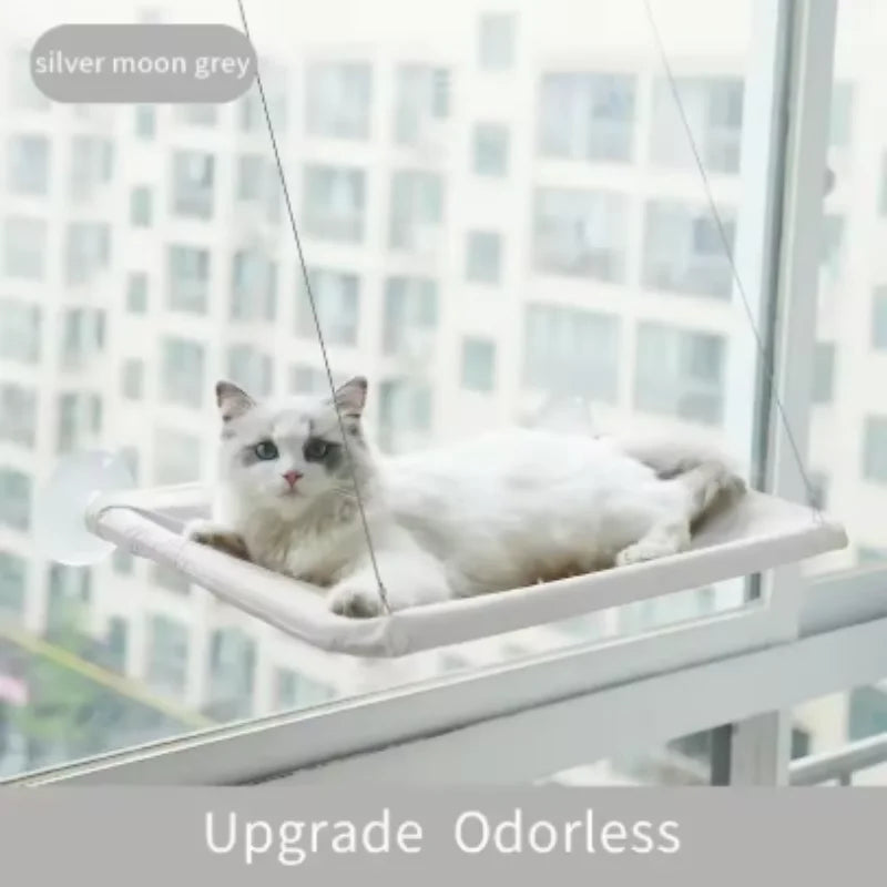 Hanging Cat Bed Aerial Cat Hammock Window Sunny Seat Kitten Climbing Frame Pet House Nest Accessories