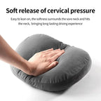 Automatic memory cotton protective pad for car seat headrests, suitable for head support of gaming chairs