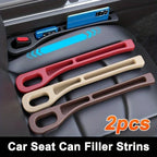 2pcs Pair Universal Car Seat Gap Plug Strip Side Seam Car Gap Filler Leak Proof Seat Gap Storage Organizer Interior Decoration