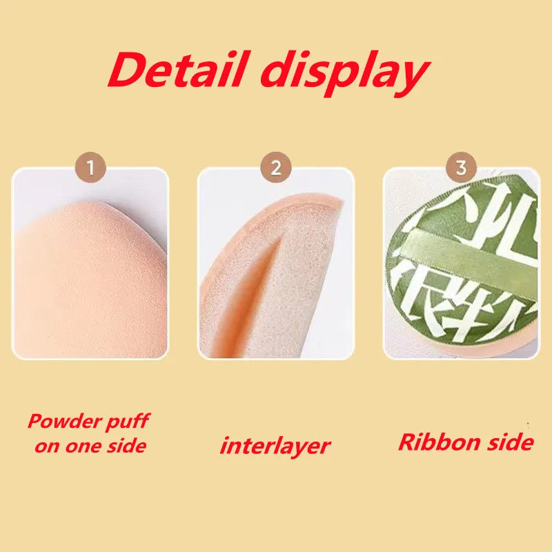 Super Thick Cosmetics Puff Large Size Concealer Foundation Sponge Cushions Wet Dry Use Face Beauty Makeup Puffs Tools XL