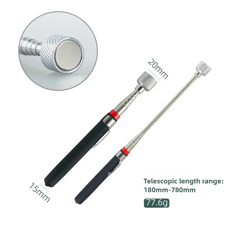 Telescopic Magnetic Magnet Pen Pickup Tool Extendable Pen Style Pickup Rod for Car Repairing Machinery Maintenance Car Tools