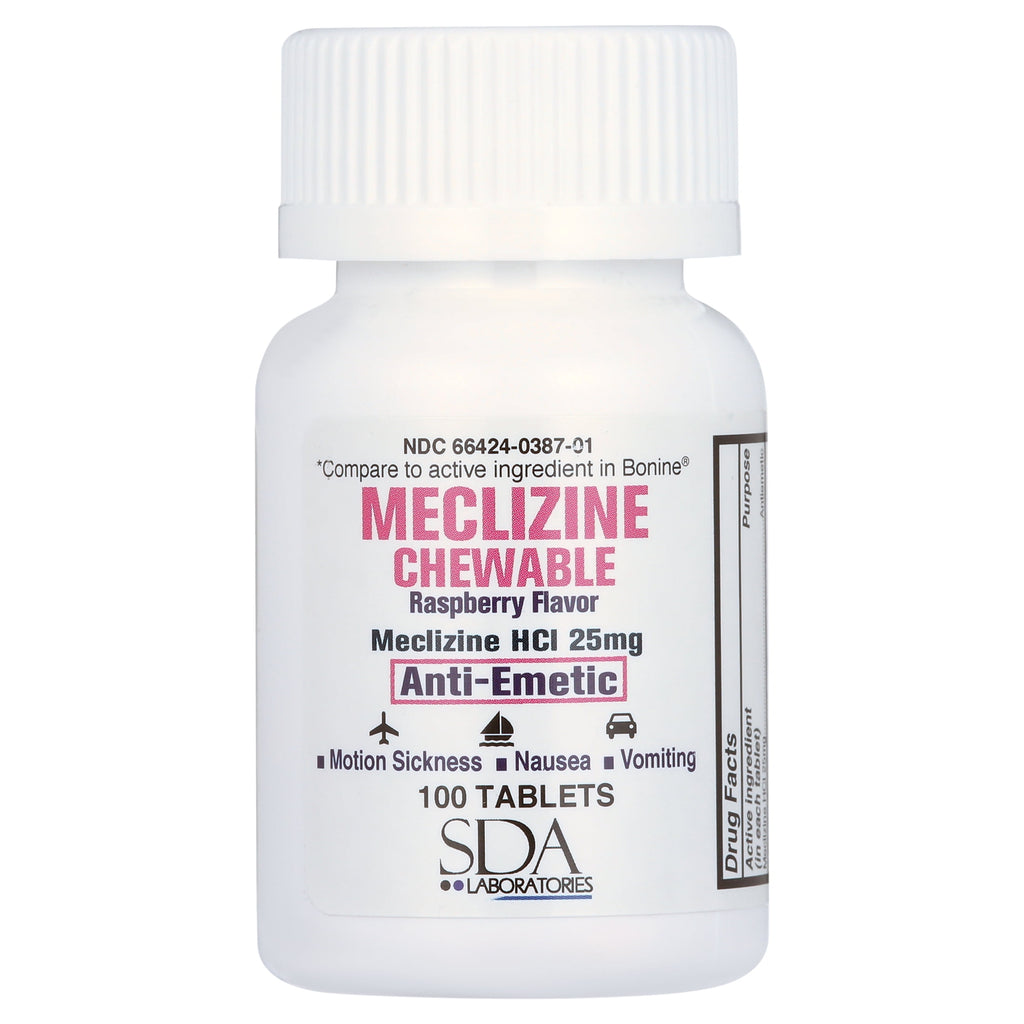 MECLIZINE HCL TB 12.5MG 100 CPLT