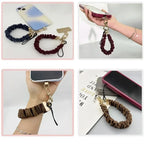 Fashion Women Phone Lanyard High‑Texture Decor Phone Chain Portable Anti‑Lost Mobile Strap for iPhone Smartphone