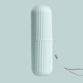 1Pc Portable Toothbrush Cup Bathroom Toothpaste Holder Storage Case Box Organizer Travel Toiletries Storage Cup New Creative 1Pc