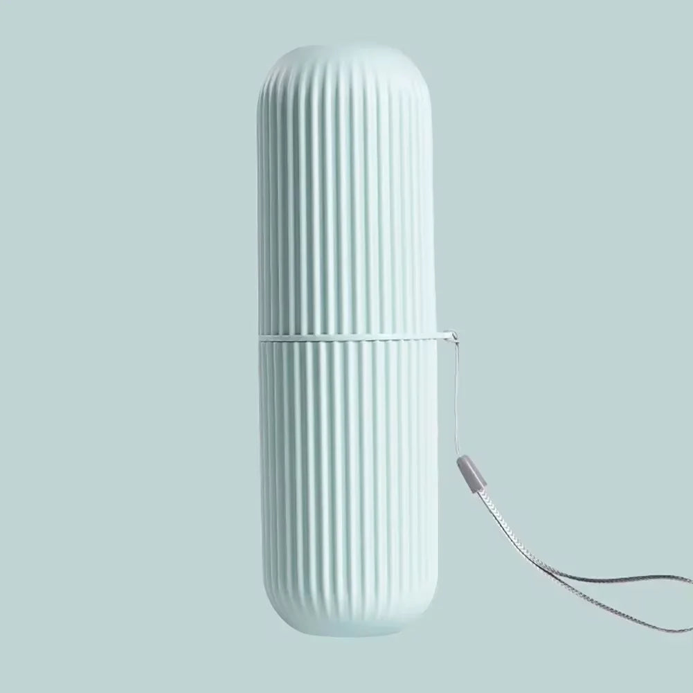 1Pc Portable Toothbrush Cup Bathroom Toothpaste Holder Storage Case Box Organizer Travel Toiletries Storage Cup New Creative 1Pc