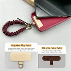 Fashion Women Phone Lanyard High‑Texture Decor Phone Chain Portable Anti‑Lost Mobile Strap for iPhone Smartphone