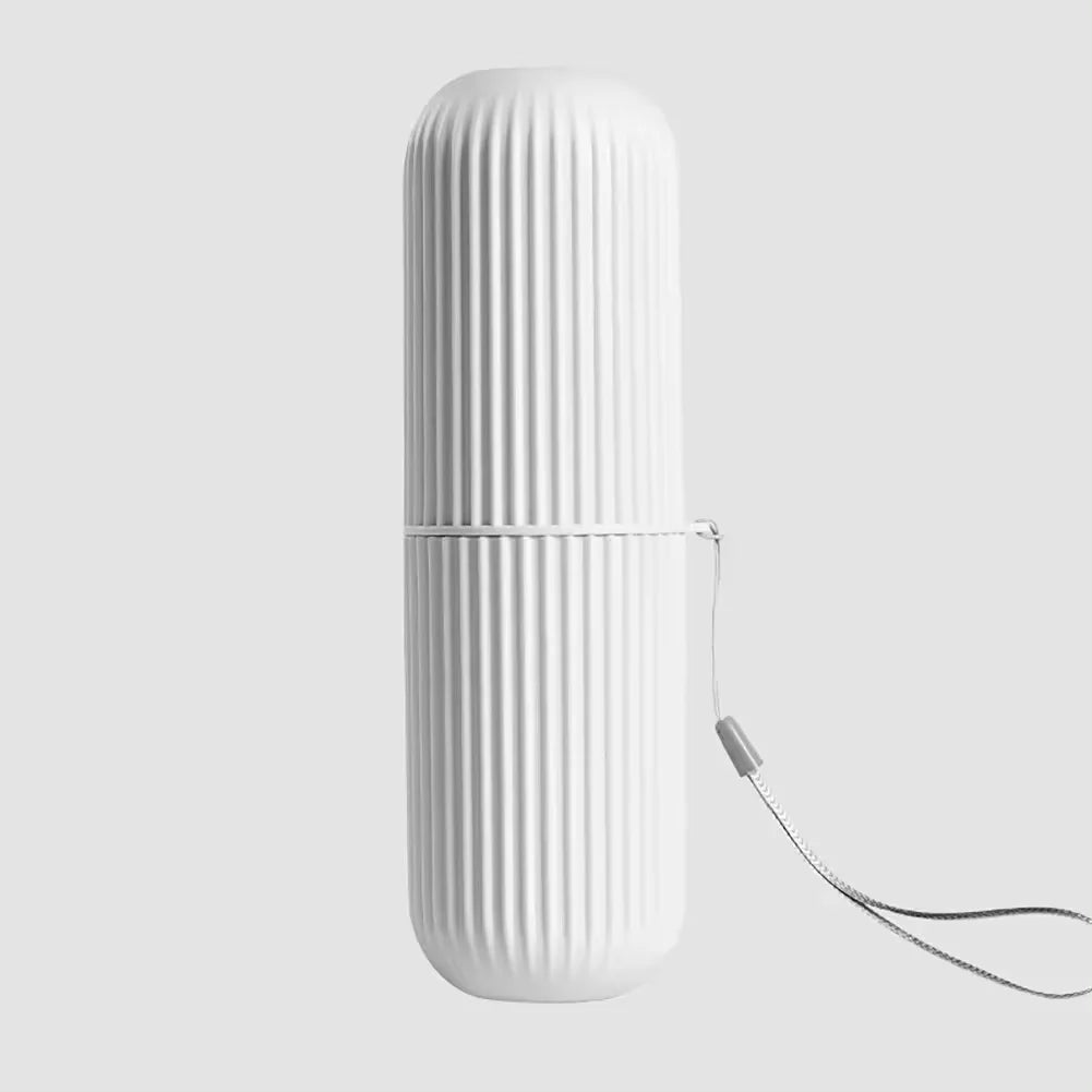 1Pc Portable Toothbrush Cup Bathroom Toothpaste Holder Storage Case Box Organizer Travel Toiletries Storage Cup New Creative 1Pc