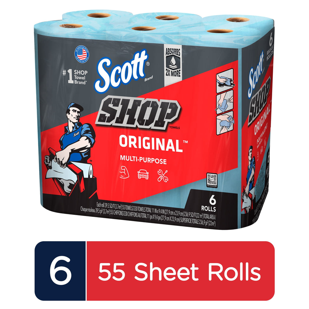 SCOTT TOWELS DOUBLE ROLL 12X2X108CT