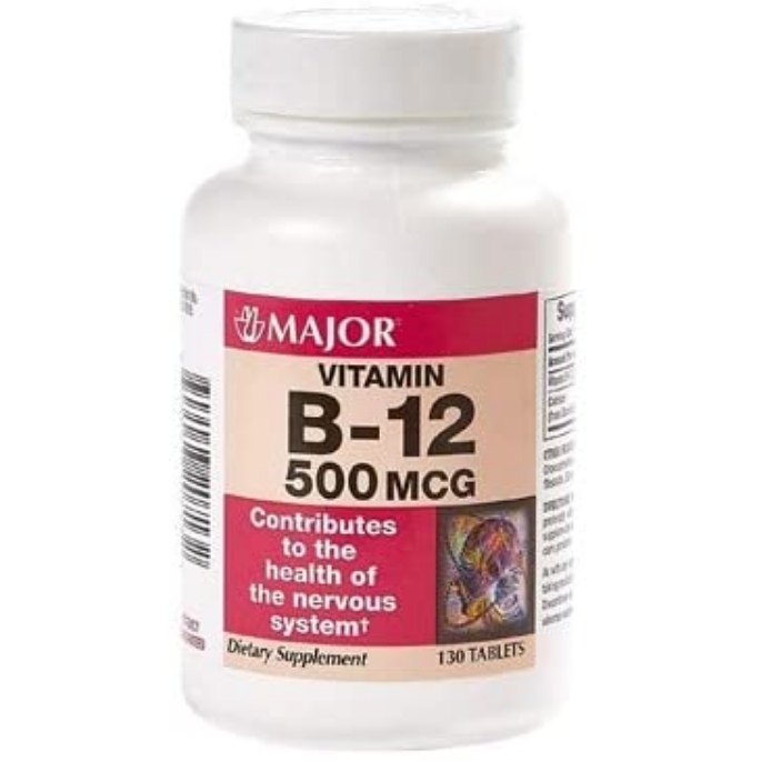 VITAMIN B-12 TB 500MCG 100