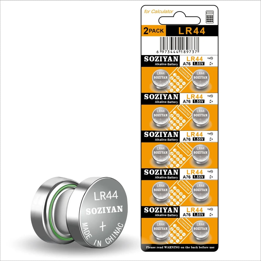 NEW 50-100pcs LR44 AG13 160mAh Button Cell Battery 1.5V 357 SR44 LR1154 Button Batteries For Watch Calculator Toy Remote Coin Cell