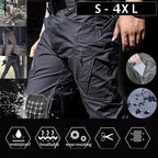New Work Tactical Pants Men Casual Cargo Trousers Summer Multi-pocket Waterproof Pant Workwear Hiking Training Trousers Male
