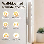Remote Control Magnetic Tape TV Air Conditioning Remote Control Wall Fixed Storage No Drilling Wall Mounted Strong Magnetic Hook