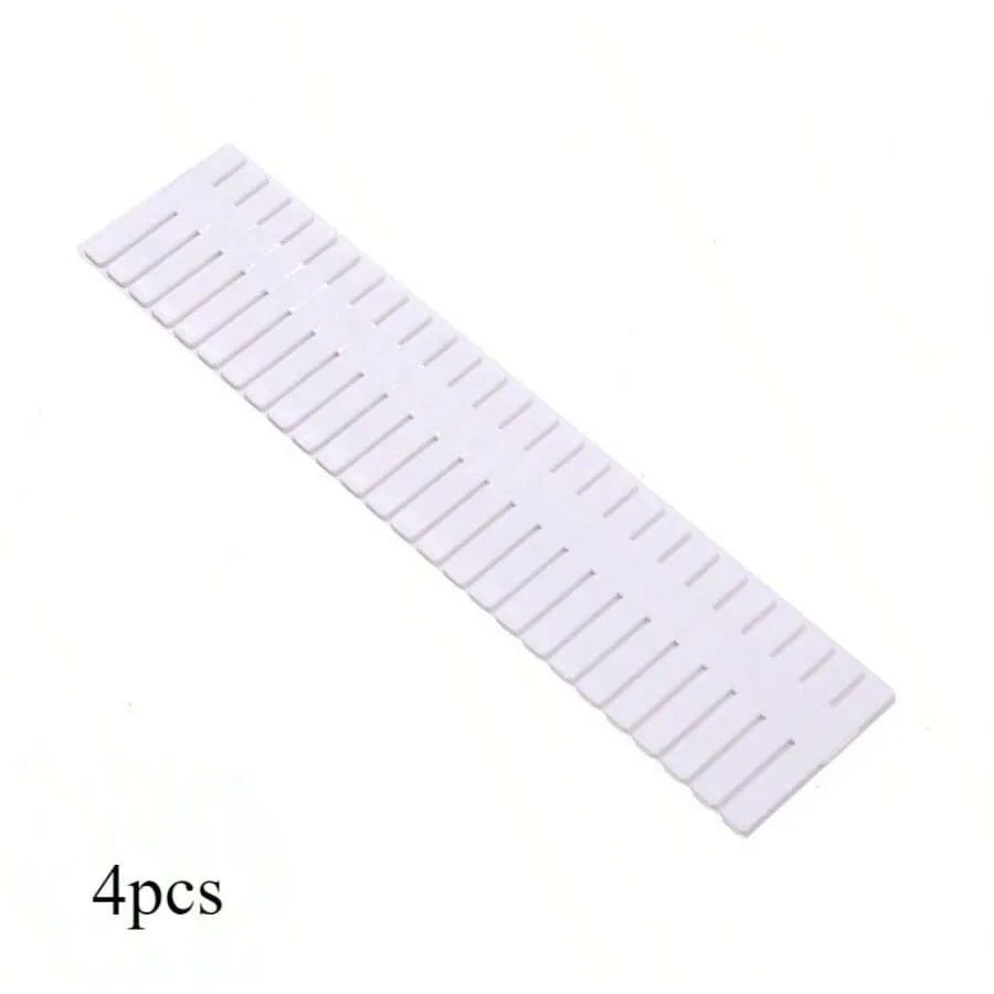 Adjustable Plastic Space separation tool Desk and Drawer Organizer Dividers PP Material Storage System for Office Dorm Home