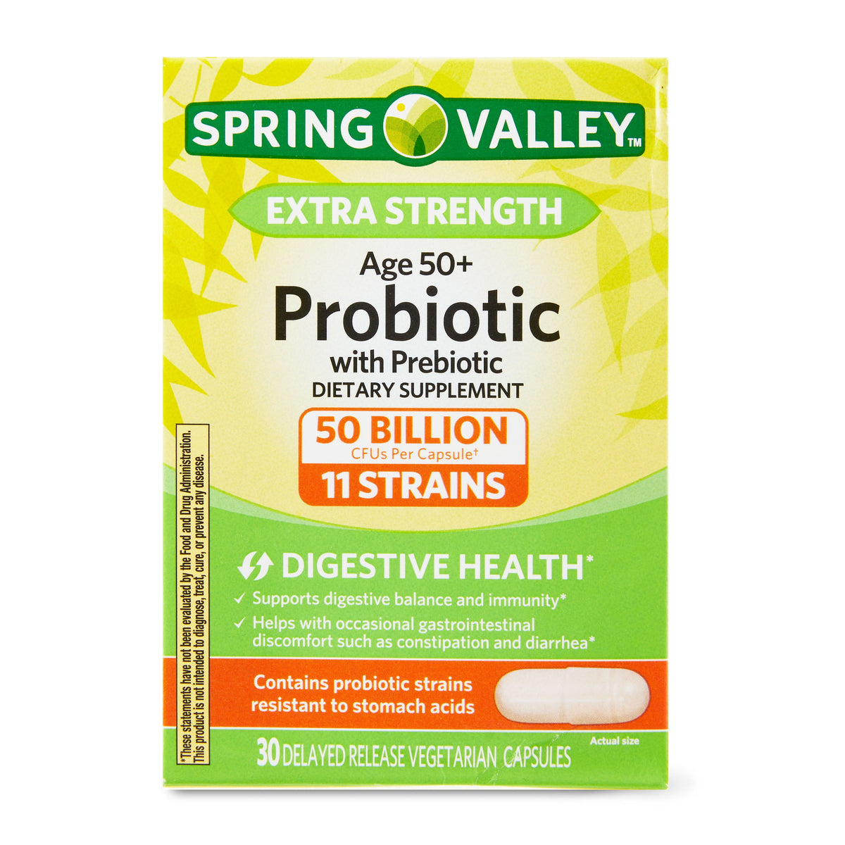 PROBIOTIC+PREBIOTIC FIBR GMY 50 NAT MADE