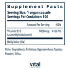 VITAMIN B-12 TB 1000MCG 100 SL