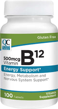 NM VITAMIN B-12 TB 500MCG 100