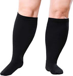 GNP SOCK MEN KNEE 20-30MMHG BLACK XL