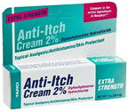 ANTI-ITCH 2% CREAM W/ZINC 1OZ PER