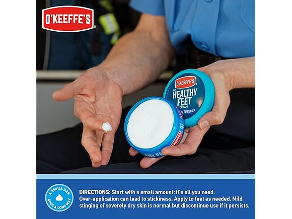OKEEFFES HEALTHY FEET CR 2.7OZ