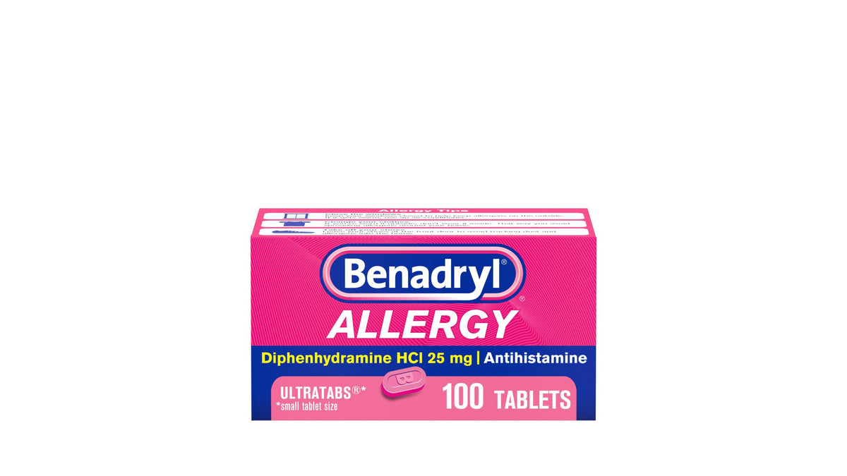 BENADRYL ALLERGY TB 25MG 100 ULTB