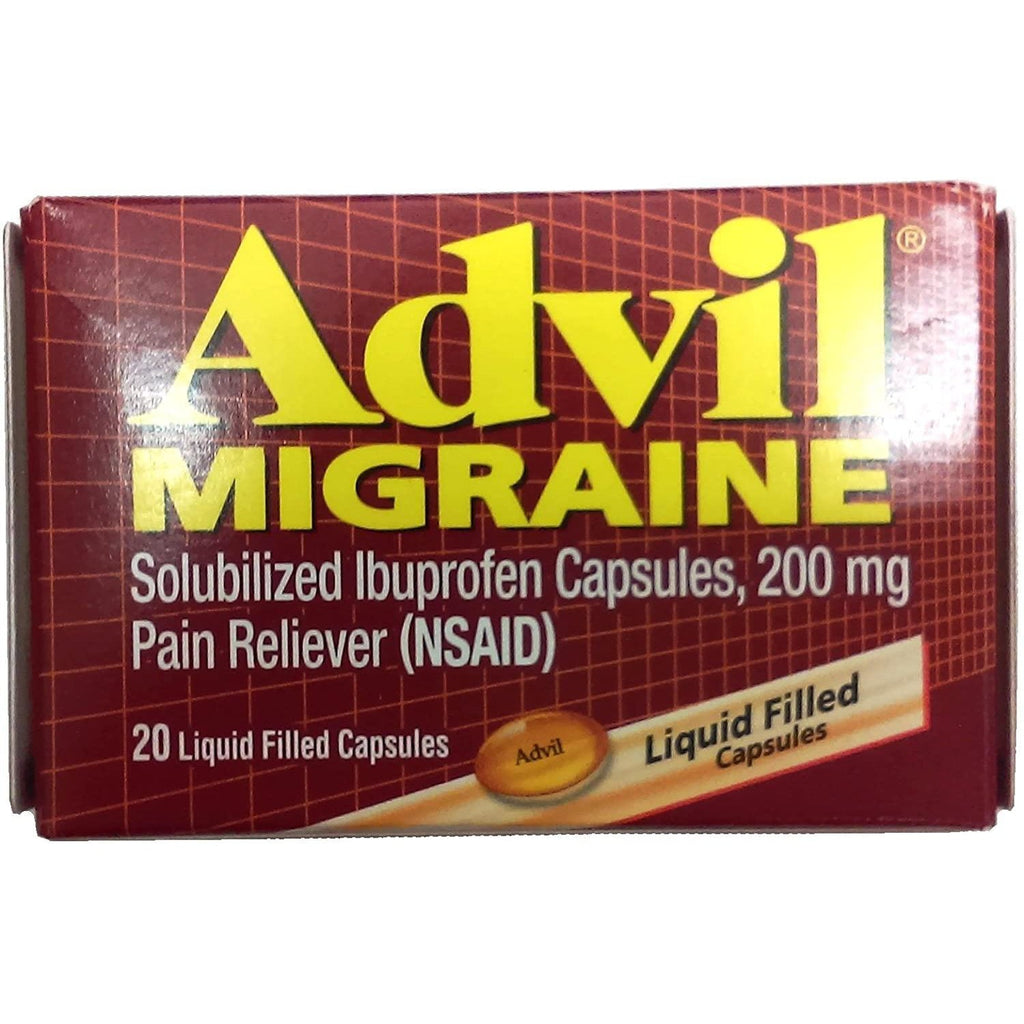 ADVIL MIGRAINE GC 200MG 20