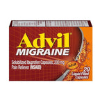 ADVIL MIGRAINE GC 200MG 20