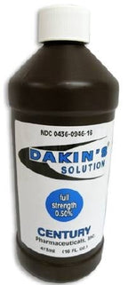 DAKINS ANTISEPTIC SOLUTION 0.25% 16OZ