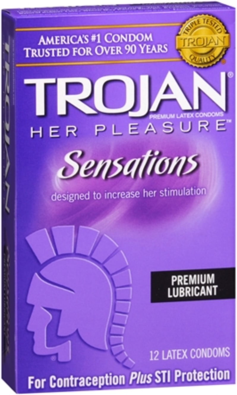 TROJAN PLEASURE PACK ASST LATEX CDM 12CT