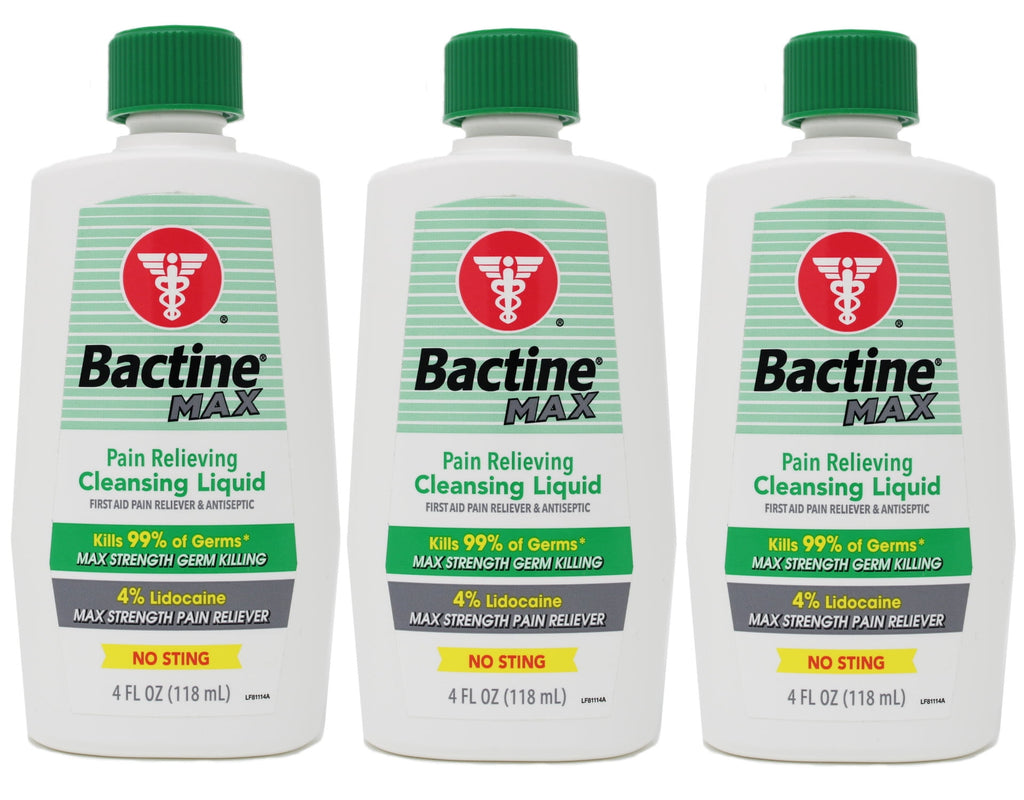 BACTINE MAX SX 4-0.13% 150ML CLN