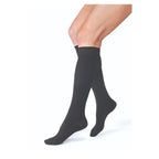 GNP STOCKING WMN KNEE OPQ 15-20MMHG BK M