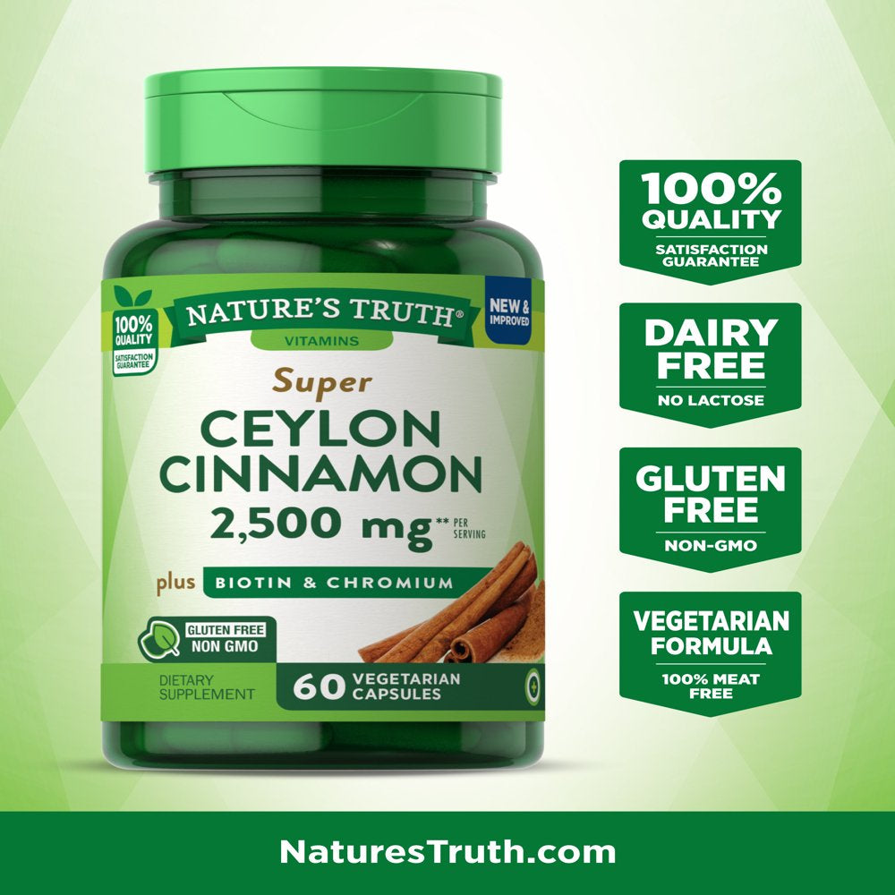 NT CINNAMON/BIOTIN/CHROMIUM CP 60