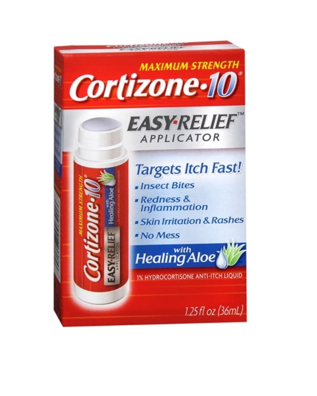 CORTIZONE 10 LQ 1% 36ML ALOE
