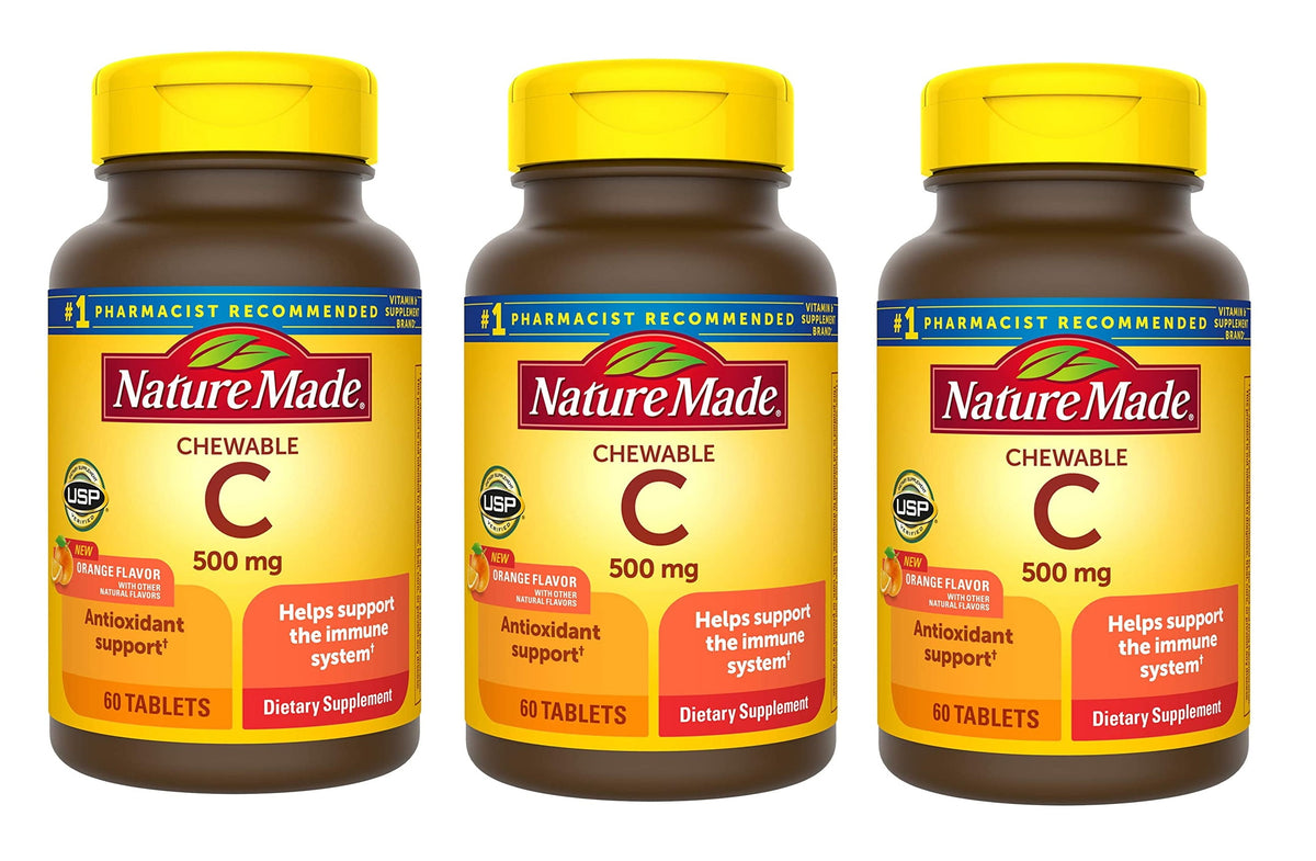 NM VITAMIN C CW 500MG 60