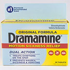 DRAMAMINE CW 25MG 8 F/KDS GRP