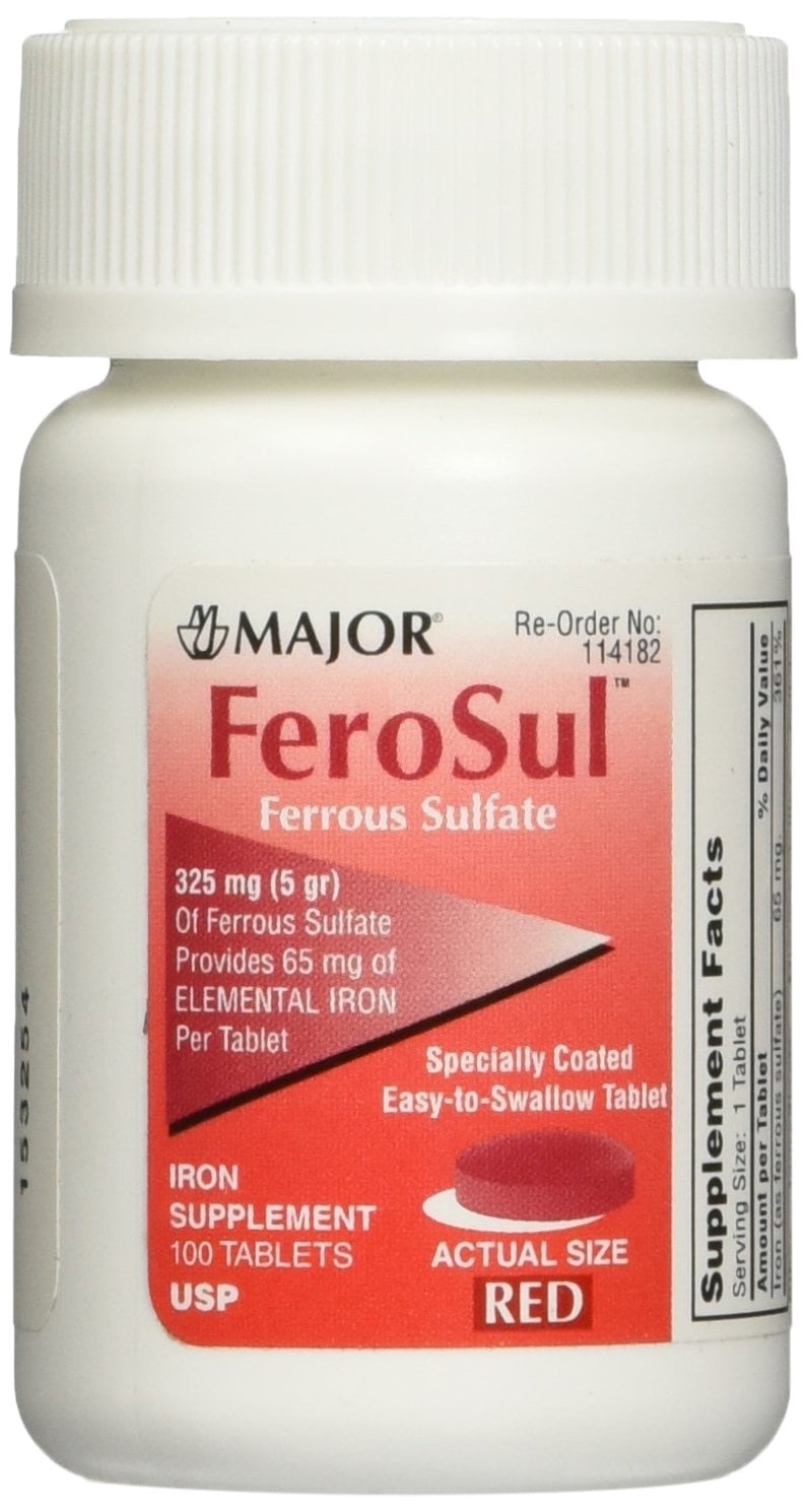 FEROSUL TB 325MG 1000 GREEN