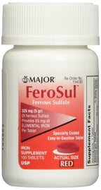 FEROSUL TB 325MG 1000 GREEN