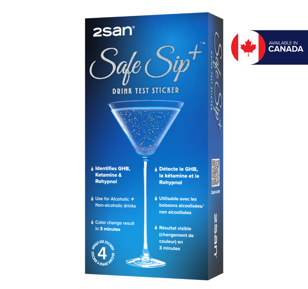 2SAN SAFE SIP PLS DRINK STICKER TEST 4CT