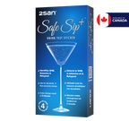 2SAN SAFE SIP PLS DRINK STICKER TEST 4CT