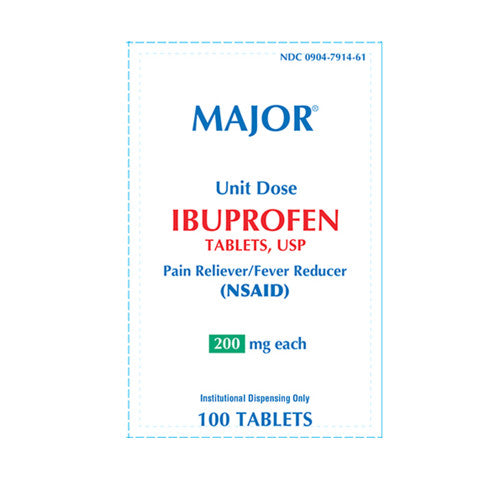 IBUPROFEN 200 MG TAB 100 UD