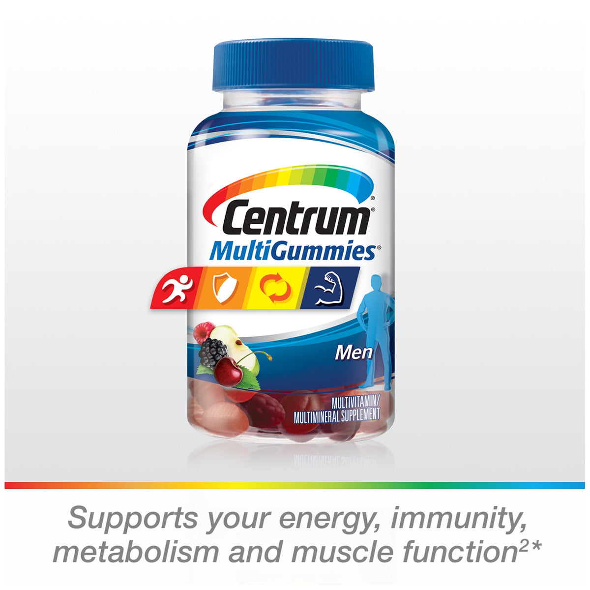 CENTRUM MULTIGUMMIES CW80 MEN 50+