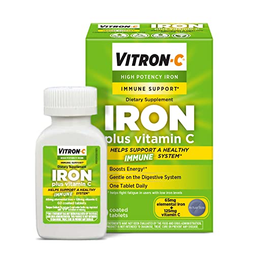 IRON W/VITA C TB 100-250MG 100