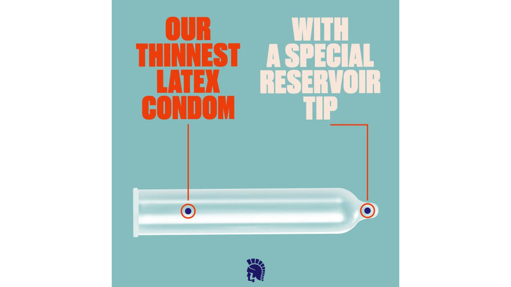 TROJAN BARESKIN RAW LATEX CONDOM 3CT